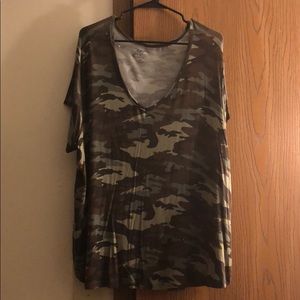 Rue 21 camo tee